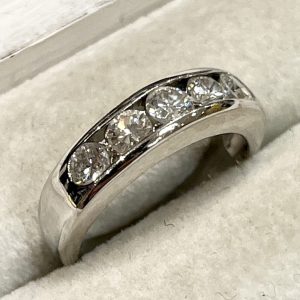 Pt900 メレダイヤモンド リング