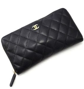 CHANEL シャネル キャビアスキン 長財布