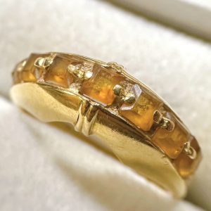 K18(18金) シトリンリング