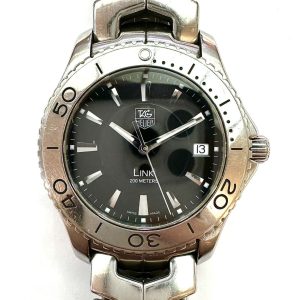 TUG HEUER タグホイヤー リンク WJ1110-0 クォーツ 黒文字盤
