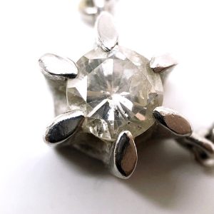 Pt900 ダイヤモンド ネックレス