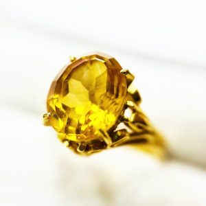 K18 シトリンリング
