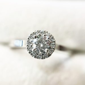 Pt900 ダイヤモンドリング