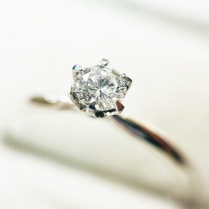 Pt900 ダイヤモンドリング