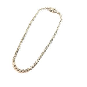 K14WG メレダイヤモンド 1ct ブレスレット