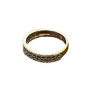 K18WG メレダイヤ リング