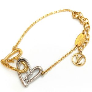Louis Vuitton ルイヴィトン ブレスレット ハートフォーリンラブ