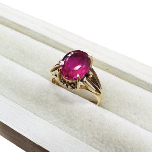 K18 ルビー リング
