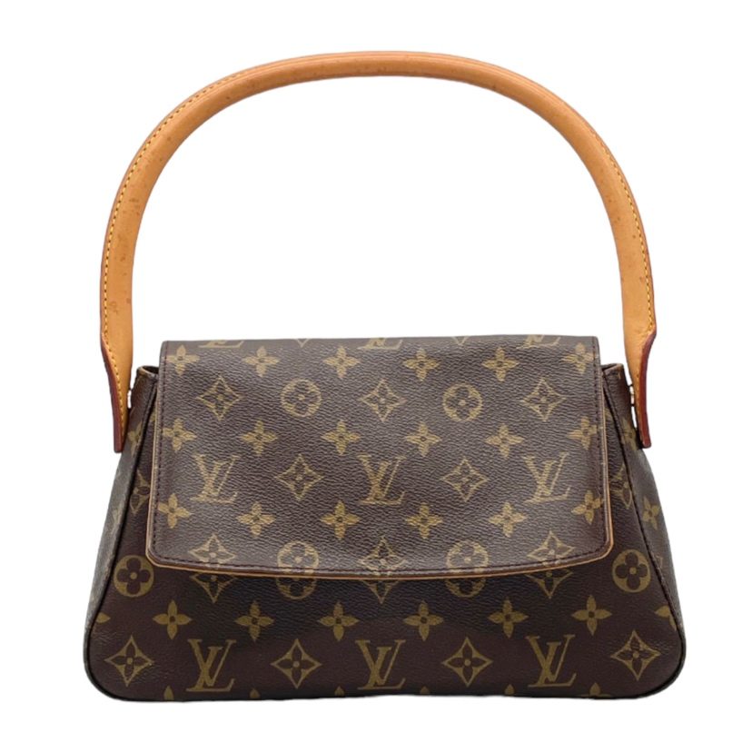 Louis Vuitton ルイヴィトン モノグラム ミニルーピング ハンドバッグ