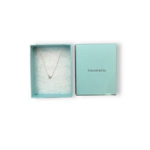 TIFFANY ネックレス バイザヤード シルバー925 アクアマリン