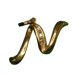 K18 メレダイヤ ネックレストップ 18金 750