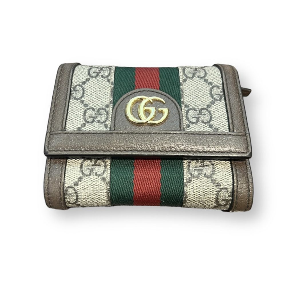 全ての GUCCI シェリーライン グッチ 三つ折り 三つ折財布 M07