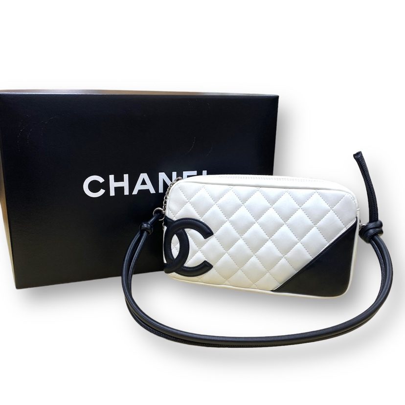 シャネル CHANEL カンボンライン ワンショルダーバッグ