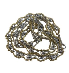 K18/Pt900 ハーフネックレス (18金/プラチナ900)