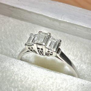 Pt900 ダイヤモンド リング プラチナ