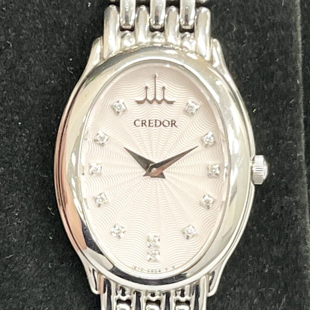 SEIKO クレドール CREDOR ダイヤベゼル 腕時計
