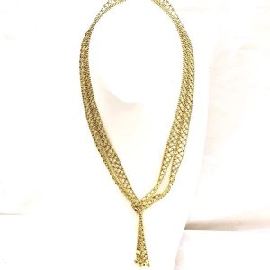 K18 デザインネックレス