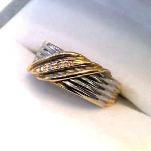 K18Pt900コンビリング