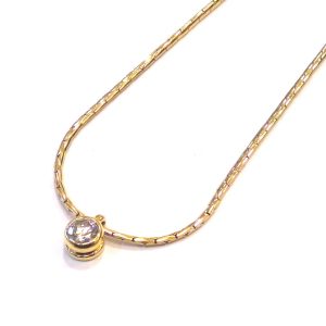 K18 ダイヤモンドネックレス