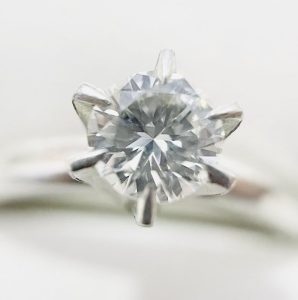 K18Pt900 0.41ctダイヤモンドリング K18/pt900 ダイヤモンド(0.06ct)付リングの買取実績 | 買取専門