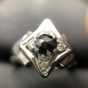 K18WG ダイヤモンドリング