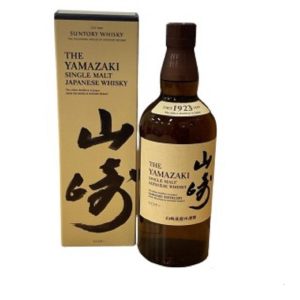 SUNTORY YMAZAKI SINGLE MALT サントリー 山崎 NV シングルモルト ジャパニーズ ウィスキー