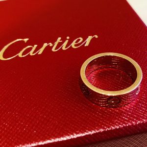 カルティエ ラブリング 750 イエローゴールド