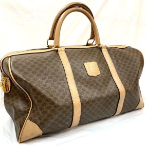 CELINE セリーヌ マカダム ボストンバッグ