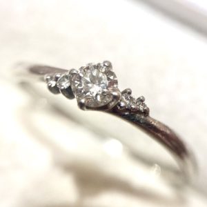 Pt950(プラチナ950) メレダイヤ リング