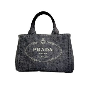 PRADA(プラダ) カナパ デニムネロ