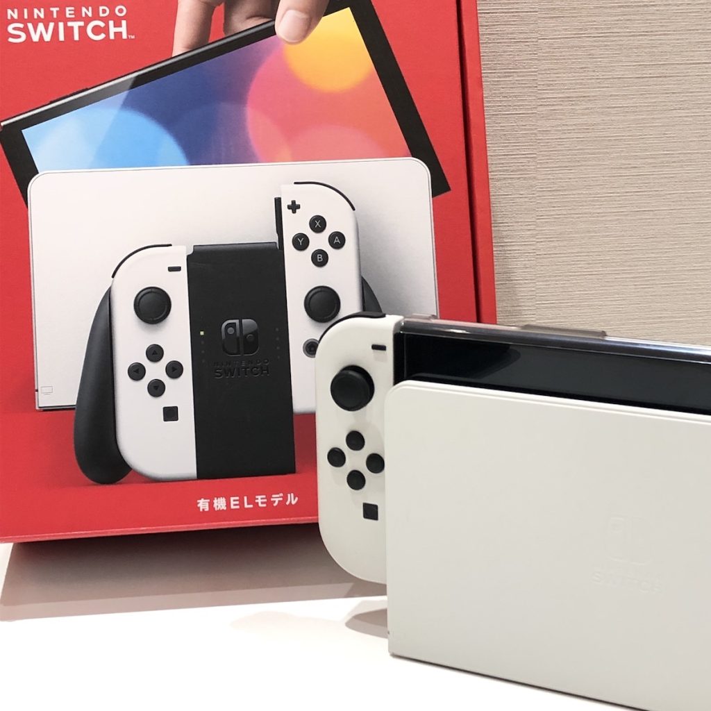 中古 Nintendo Switch(有機ELモデル) Joy-Con(L)/(R)ホワイトの買取