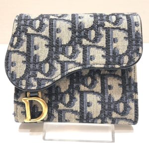クリスチャンディオール / トロッター 三つ折り財布