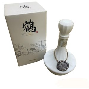 鶴17年 陶器ボトル