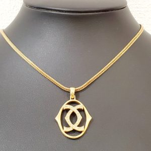 K18 メレダイヤ デザインネックレス
