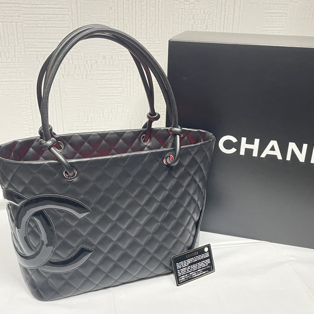 CHANEL シャネル カンボンライン ラージ トートバッグの買取実績  