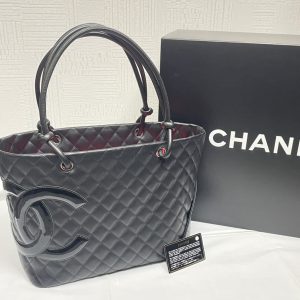 CHANEL シャネル カンボンライン ラージ トートバッグ