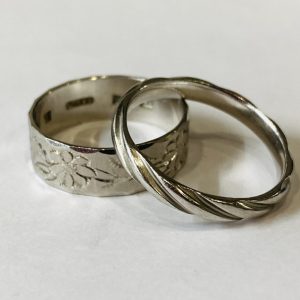 Pt850 リング2点