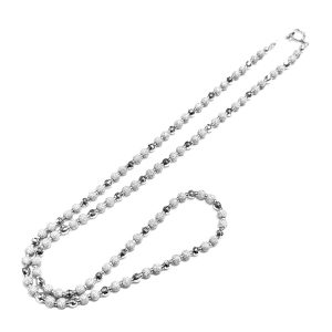 K18WG ネックレス