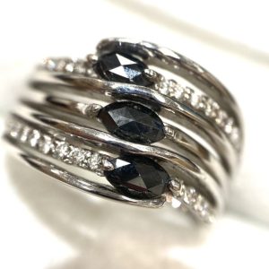 K18WG メレダイヤリング