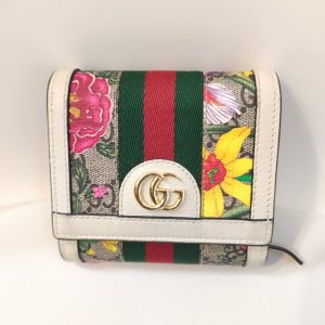 GUCCI グッチ オフディア GG  フローラ コンパクトウォレット