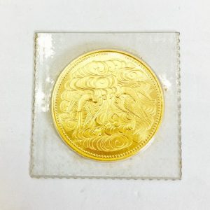 天皇陛下御在位60年記念10万円金貨