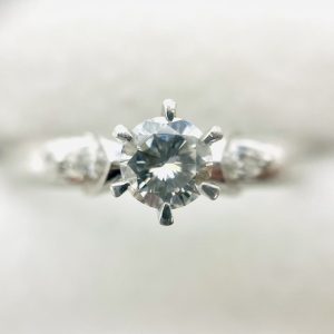 Pt900 ダイヤモンド0.50ct付き リング