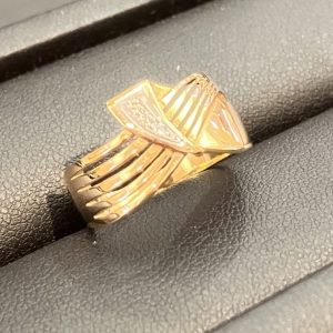 ダイヤリング K14 指輪 14金