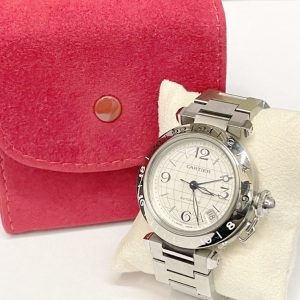 Cartier カルティエ パシャ メリディアン 時計 2377