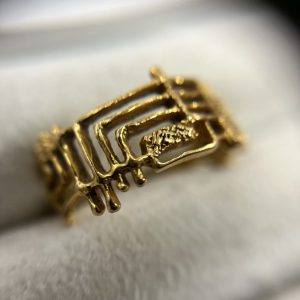 18金　K18　リング