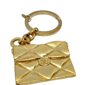 CHANEL バッグチャーム マトラッセ バッグモチーフ