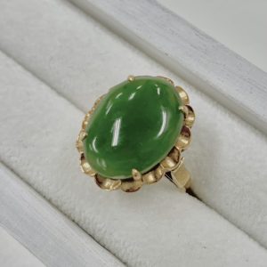 K14　翡翠リング