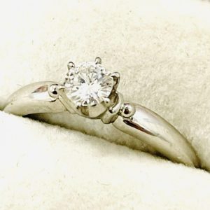 Pt900リング  ダイヤモンド 0.225ct