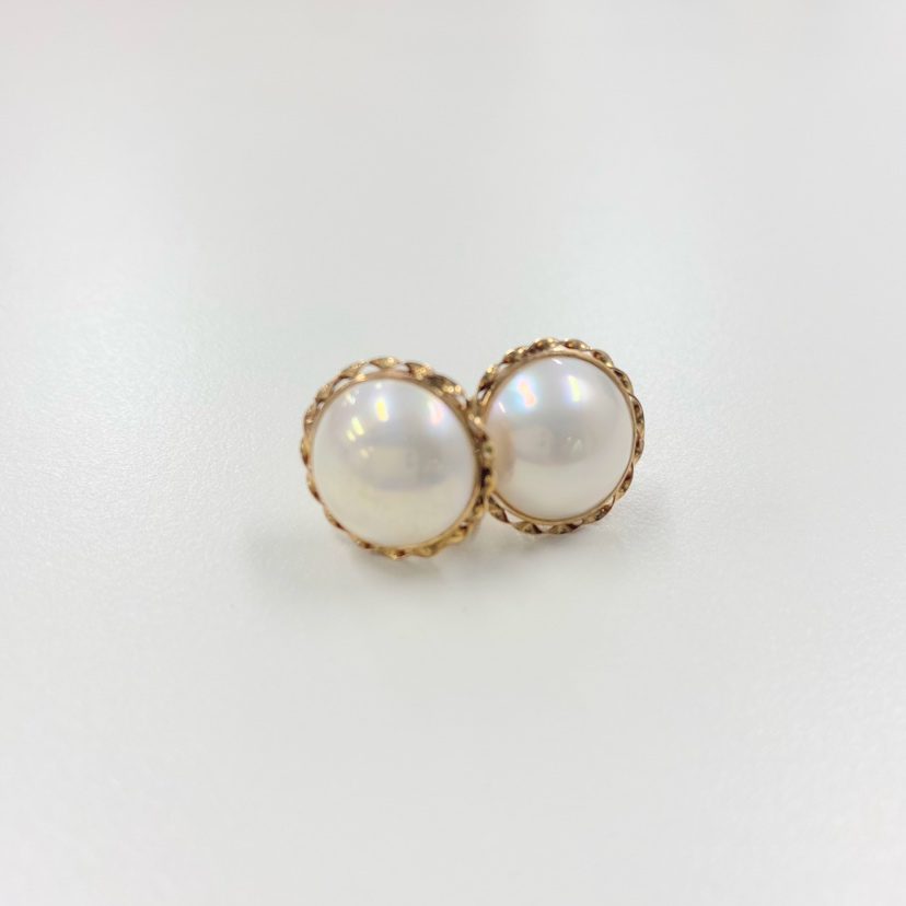 K18 パールイヤリングの買取実績 | 買取専門店さすがや