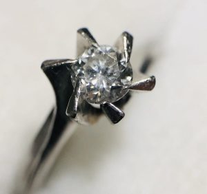 Pt900(プラチナ900) リング ダイヤモンド0.47ct
